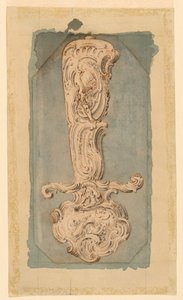 Diseño para la Empuñadura de una Espada de Caza de Juste Aurèle Meissonnier
