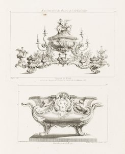 Noveno libro de las obras de J.A. Meissonnier, sobre todo de mesa