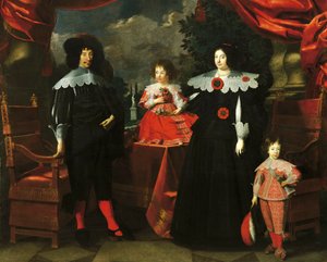 Italia, Módena, La Familia de Francesco I d