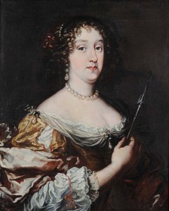 "Margarita Luisa de Orleans". de Justus Sustermans