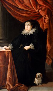 María Magdalena de Austria c.1621 (óleo sobre lienzo) de Justus Sustermans