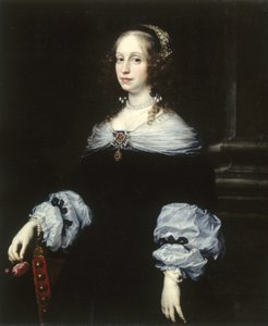 Retrato de la condesa Teresa Dudley di Carpegna de Justus Sustermans