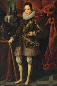 Retrato del joven Fernando II de Médicis (1610-1670), Gran Duque de Toscana, con armadura de Justus Sustermans