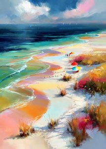 Un colorido paraíso playero de Justyna Jaszke
