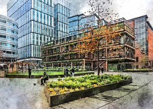 Parque urbano moderno de Justyna Jaszke