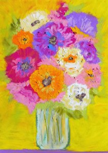 Ramo floral vibrante