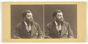 Retrato sin título de un hombre, mediados del siglo XIX de K.K. Hof