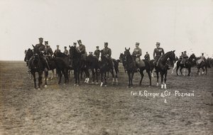 Álbum Jack Bosio - Campaña de guerra 1917-1920: Misión militar en Polonia (Varsovia - Posen) marzo-abril 1919, una batería de caballos en Posen (Poznan), 03-041919 de K. Greger