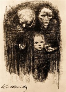 Mendigos de Käthe Kollwitz