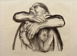 Las semillas no deben ser molidas de Käthe Kollwitz