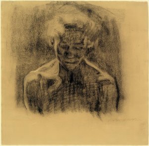 K. Kollwitz, Medio acto femenino de Käthe Kollwitz