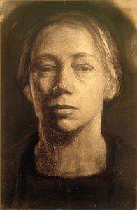 Autorretrato 1904 de Käthe Kollwitz