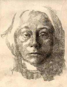 Autorretrato de Käthe Kollwitz
