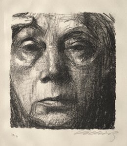 Autorretrato de Käthe Kollwitz