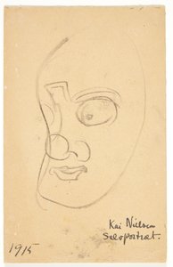 Autorretrato de Kai Nielsen