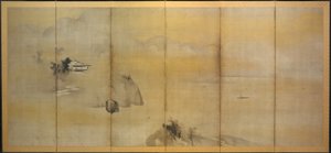 Paisaje de Kaiho Yusho
