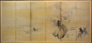 Paisaje de Kaiho Yusho