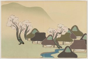 Flowers of a Hundred Worlds (Momoyogusa): Farming Village in Spring (Harudenka)