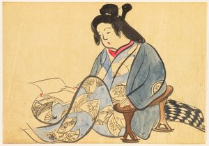 Flowers of a Hundred Worlds (Momoyogusa): Idleness (Tsurezure) de Kamisaka Sekka