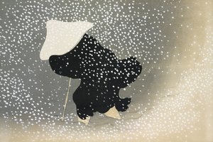 Nieve de Momoyogusa de Kamisaka Sekka