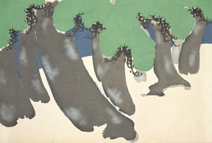 Sonare No Matsu, de Momoyo-gusa (El mundo de las cosas) Vol III, pub.1910 de Kamisaka Sekka