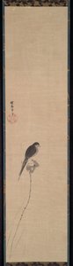 Bird on a Lotus Bud de Kanō Tan’yū