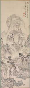 Paisaje, 1767 de Kan Tenju