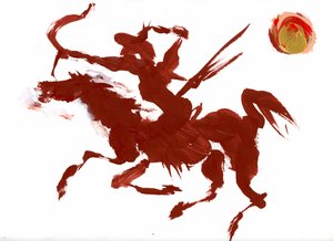 Arquero a caballo dinámico