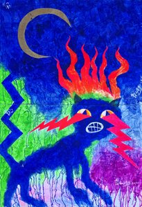 Gato Relámpago de Fuego de Kanat Ibragimov