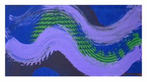 Olas abstractas llenas de colorido de Kanat Ibragimov