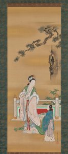 Reina Madre del Oeste, primera mitad del siglo XIX de Kano Osanobu