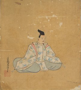 Poeta inmortal, siglo XVII de Kano Shoun