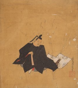 Poeta inmortal, siglo XVII de Kano Shoun