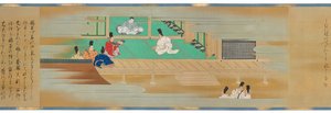 El Cuento de Shuten Doji, período Edo, 1700