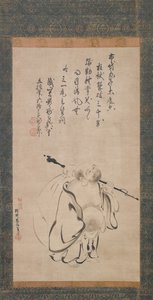 Hotei, 1616 de Kano Takanobu