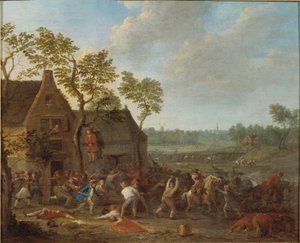 Robo en la granja, c. 1710