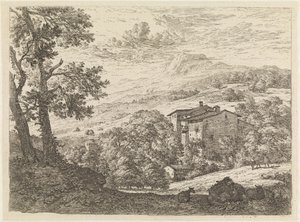 El asno entre las dos ovejas de Karel Dujardin