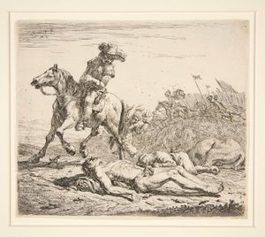 Le Champ de Bataille (El campo de batalla) de Karel Dujardin