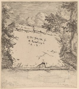 Página de título con fuente de Karel Dujardin