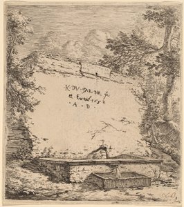 Página de título con fuente de Karel Dujardin