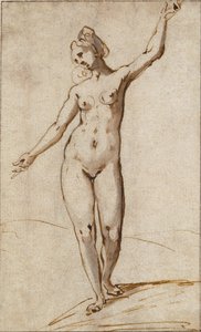 Desnudo femenino de Karel Van Mander