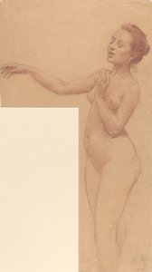 Desnudo Femenino con Brazo Extendido de Karel Vitezslav Masek