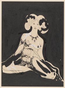Dos desnudos femeninos sentados de Karel de Nerée tot Babberich