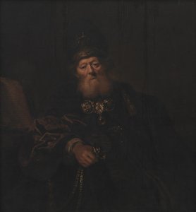 Aarón como Sumo Sacerdote de Karel van III Mander