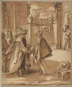 La Partida del Hijo Pródigo de Karel van Mander I