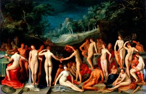 El Jardín del Amor, 1602 de Karel van Mander I
