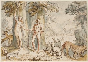 La caída del hombre de Karel van Mander I