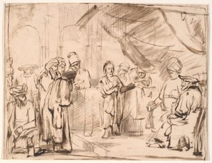 El Jesús de doce años en el templo de Karel van Savoy
