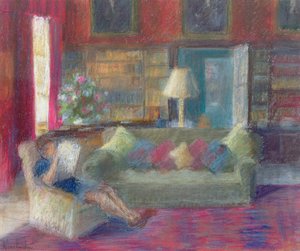 Biblioteca en ThorpePerrow de Karen Armitage