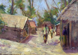 Pueblo de Zanzíbar, 2001 de Karen Armitage